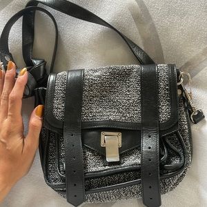Proenza Schouler tweed mini bag